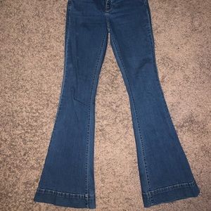 Straight flare jeans
